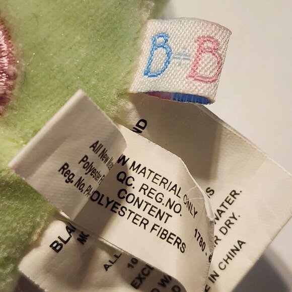 Blankets And Beyond Turtle Pink Yellow Green Polka Dot Security Lovey Nunu - Picture 4 of 8